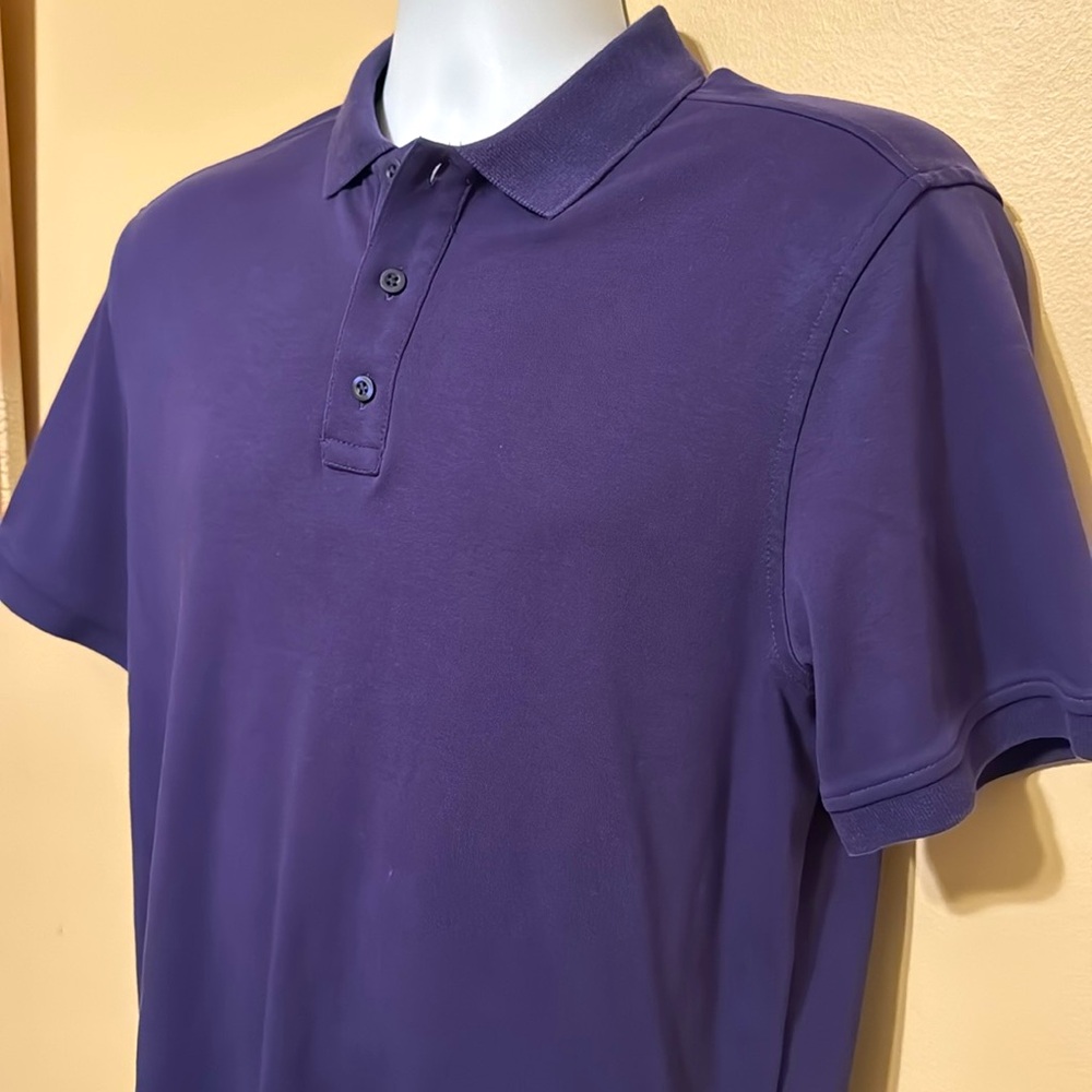 NORDSTROM Pima Cotton Polo. Size Medium - Picture 7 of 10